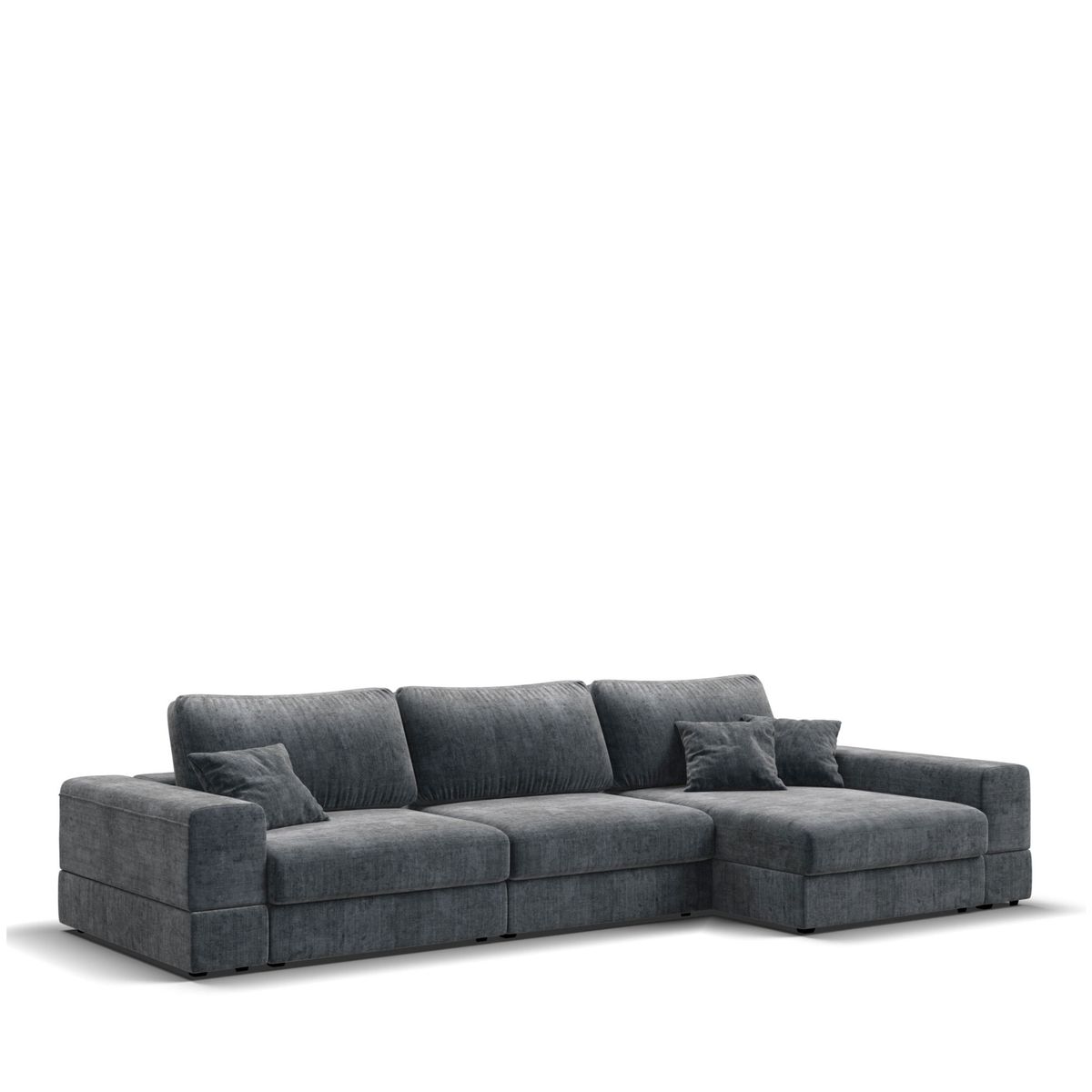 GENERICO - Sofá Moderno Axis En L Color Gris