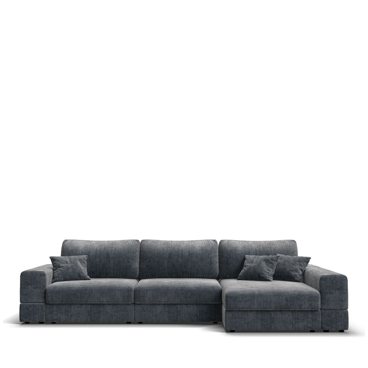 GENERICO - Sofá Moderno Axis En L Color Gris