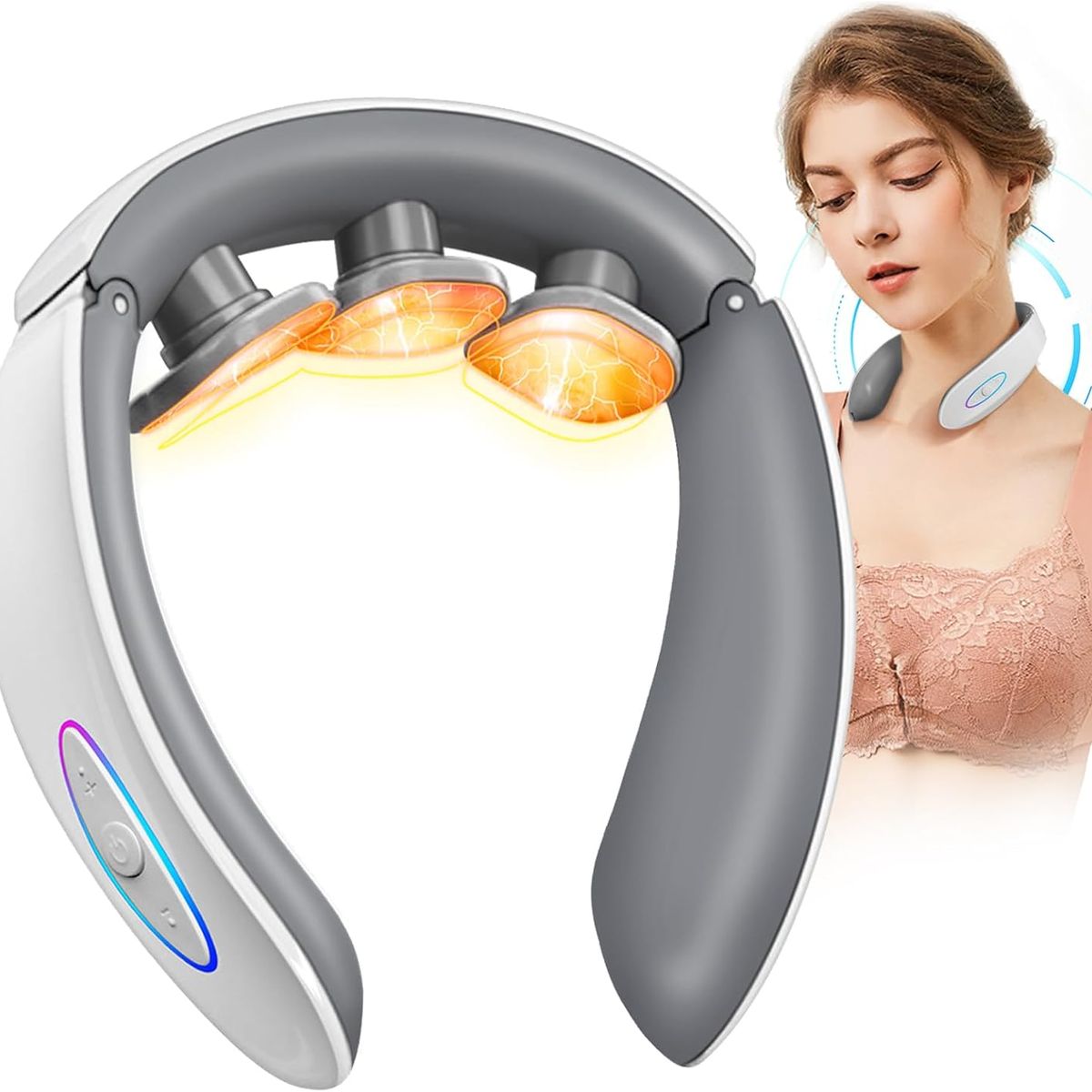 GENERICO - Masajeador eléctrico para cuello de pulso