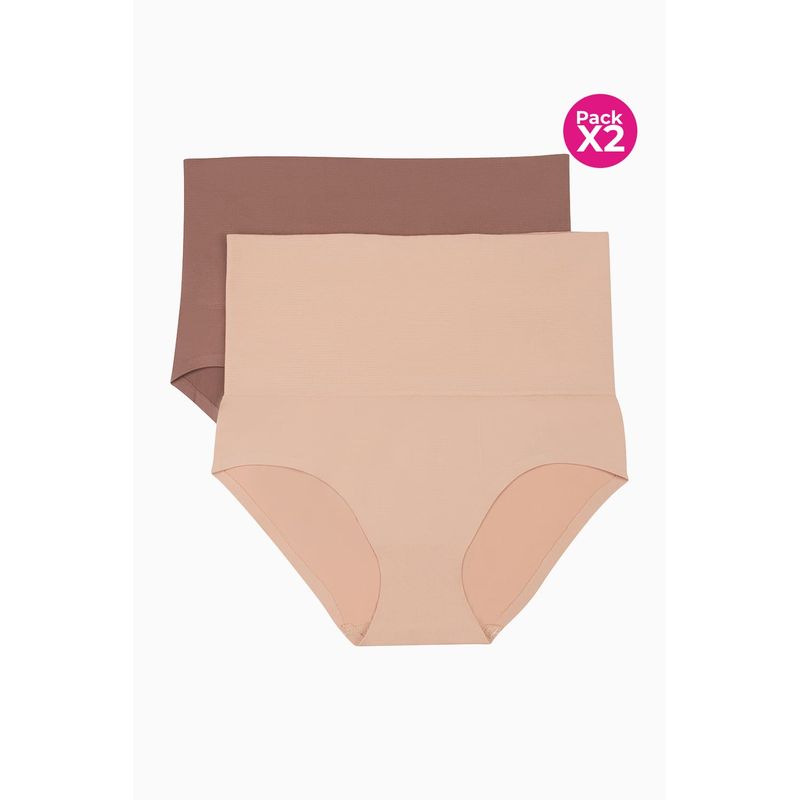 LILI PINK - Panty control tecnologia seamless paquete x2