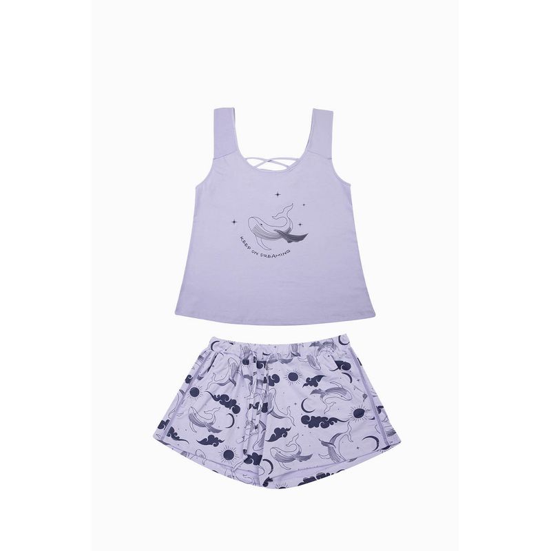 LILI PINK - Conjunto pijama elaborada en algodón