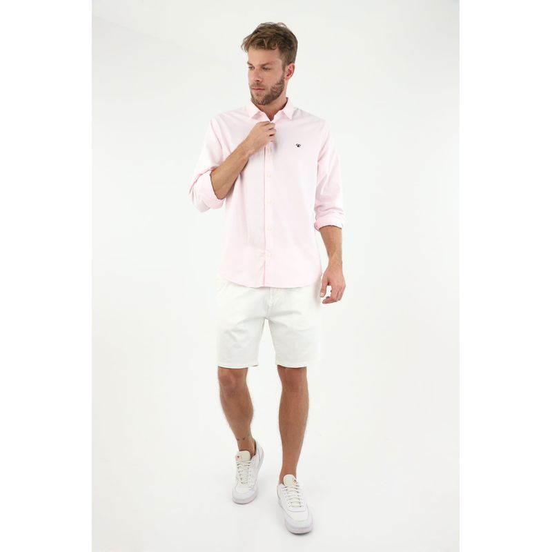 TENNIS - Camisa rosada para hombre