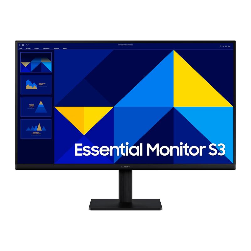 SAMSUNG - Monitor Samsung Essential 27 S30GD FHD IPS HDMI VGA 100Hz