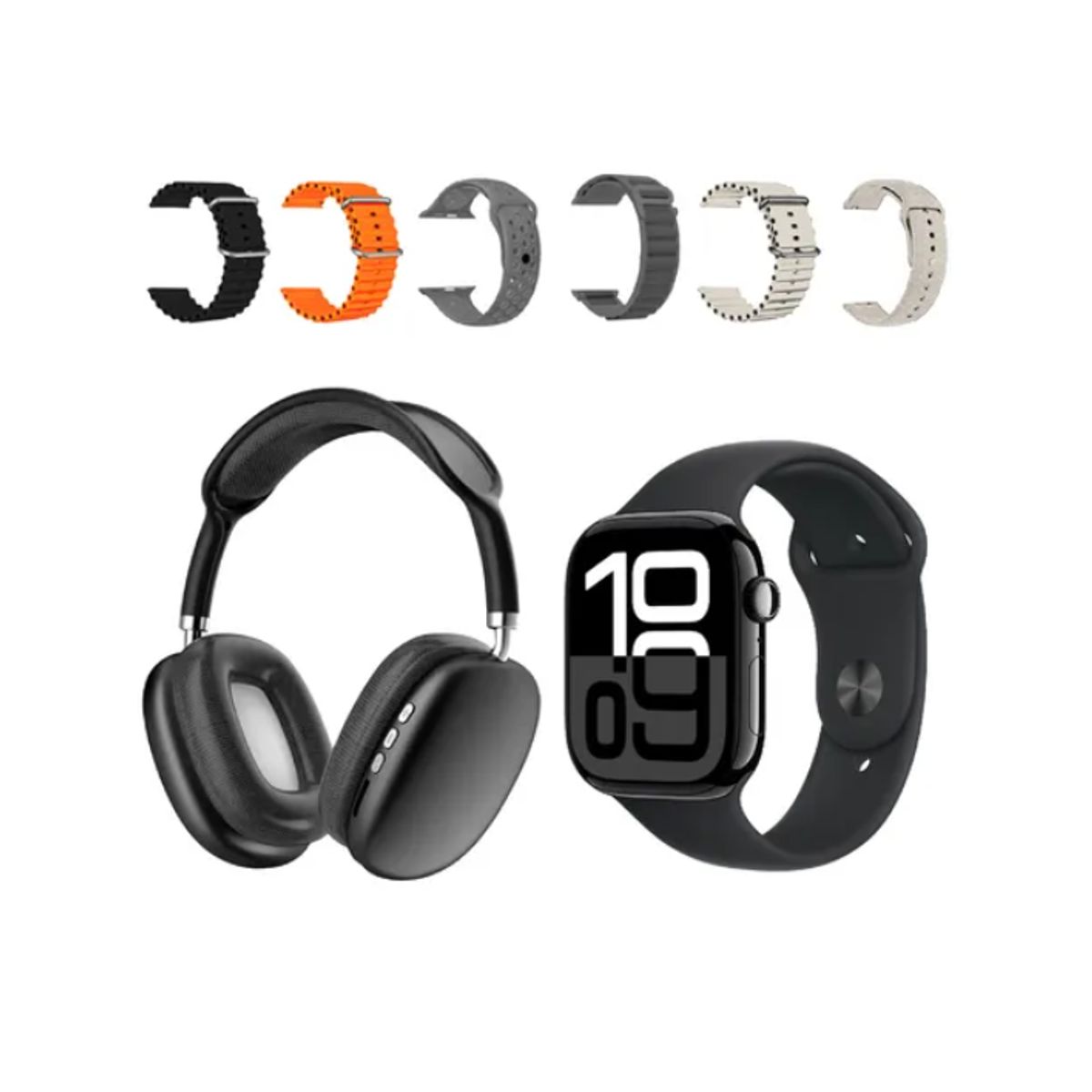 INNOVA - Smartwatch Serie 9 Vx Ultraplus Con Audífono Diadema 7 Pulsos