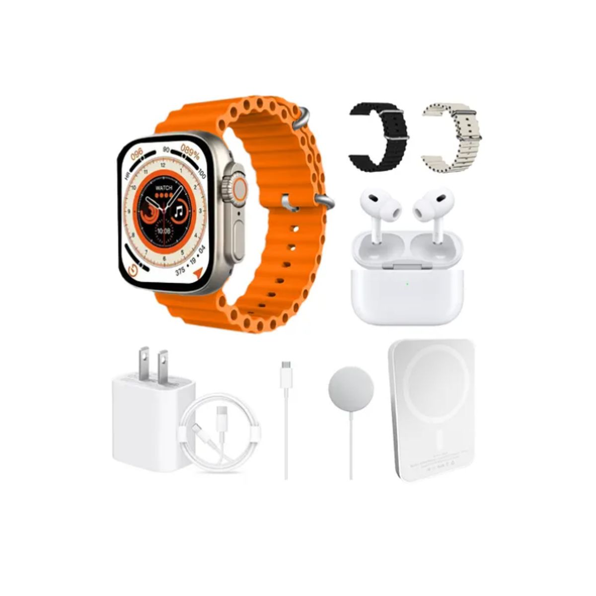 INNOVA - Smartwatch Serie 8x Contesta Llamadas Ultraplus Con Audífonos