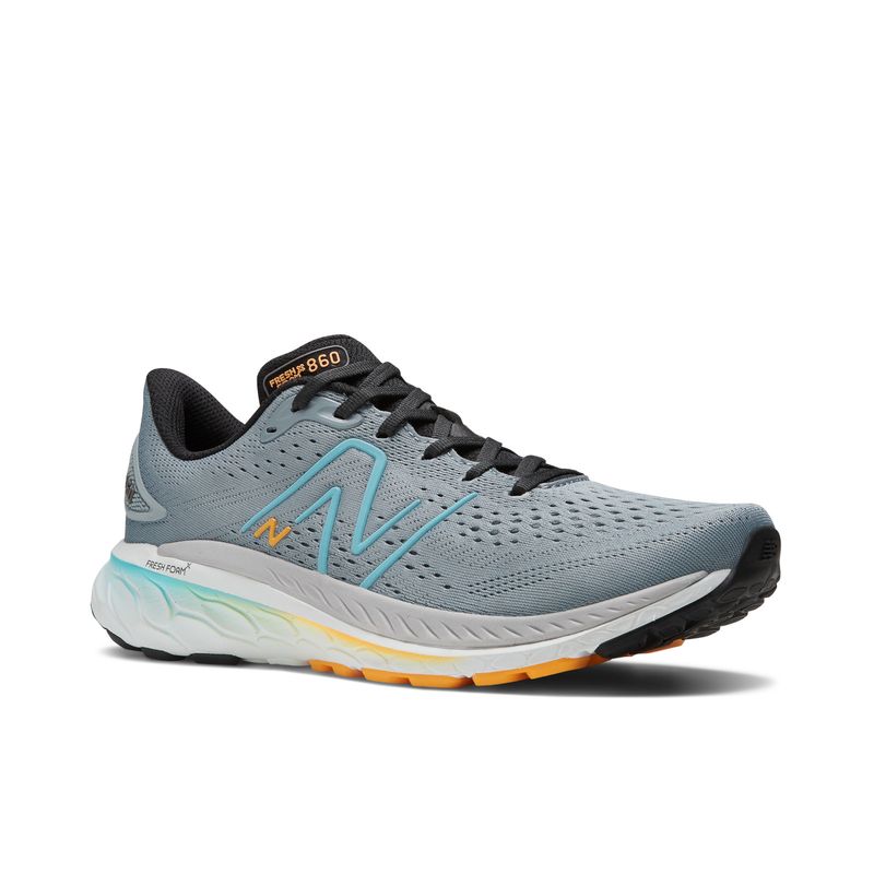 NEW BALANCE - Tenis Deportivos New Balance Fresh Foam 860 Gris Para Hombre