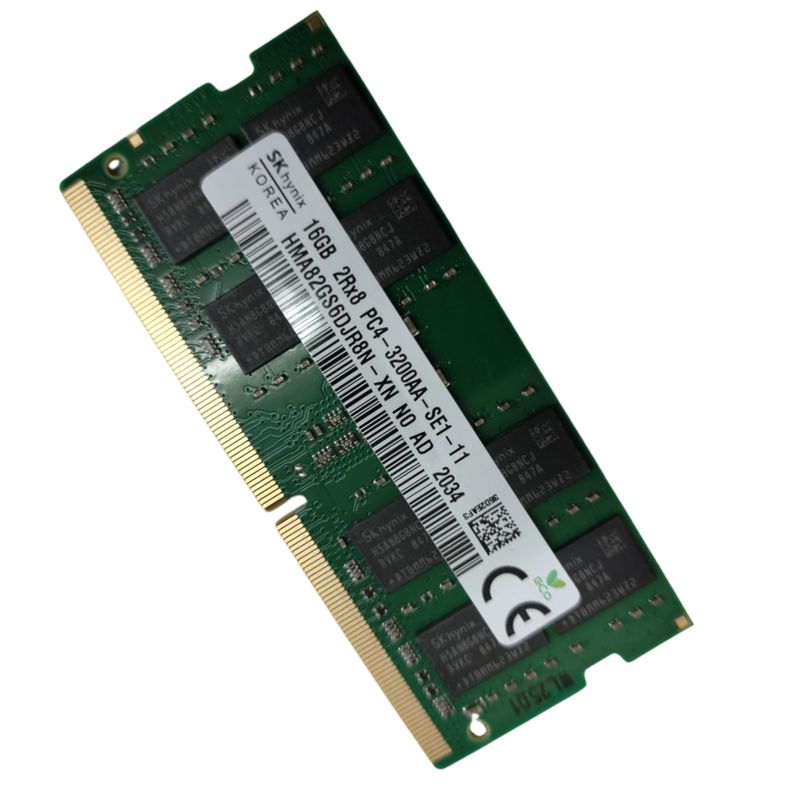 SK - Memoria Ram Skhynix Ddr4 16gb 3200mhz Para Portátil Laptop