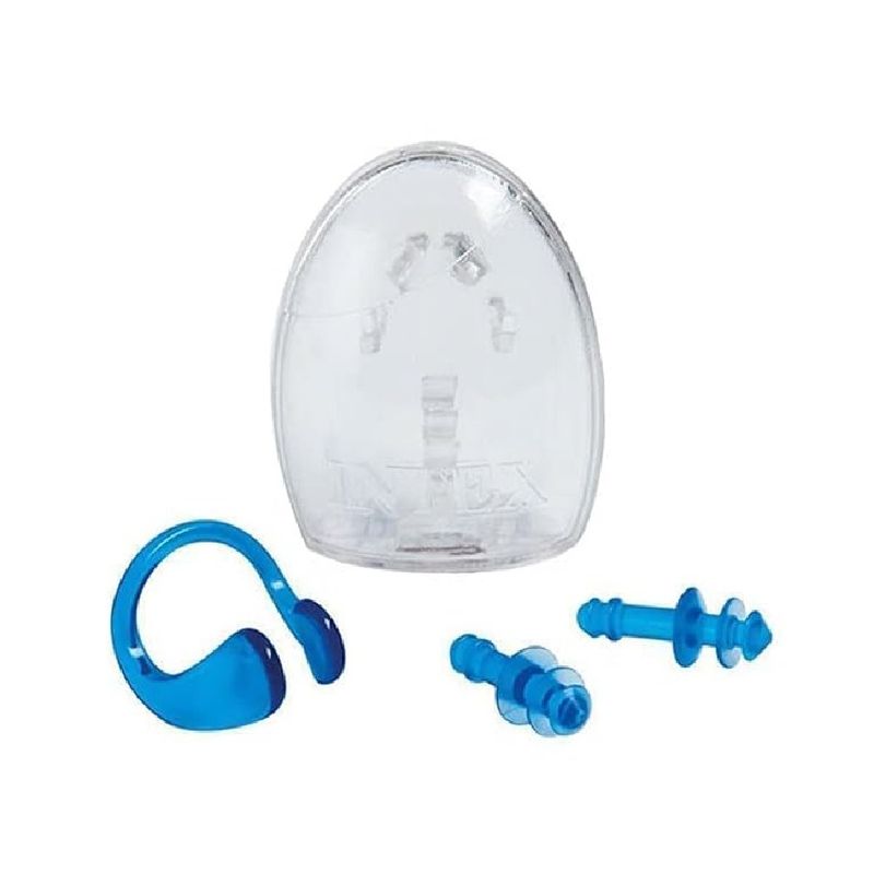GENERICO - Kit Natación Tapones Oídos + Clip Nasal Nariguera Natacion