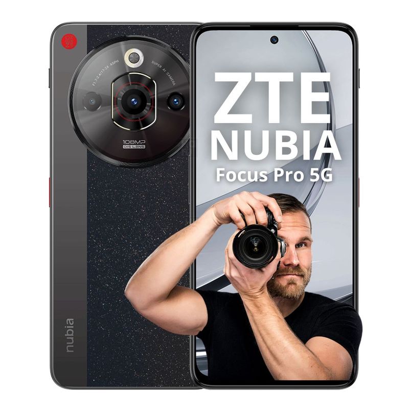 ZTE - Celular ZTE Nubia Focus Pro 5G 256GB 8+12GB - Negro