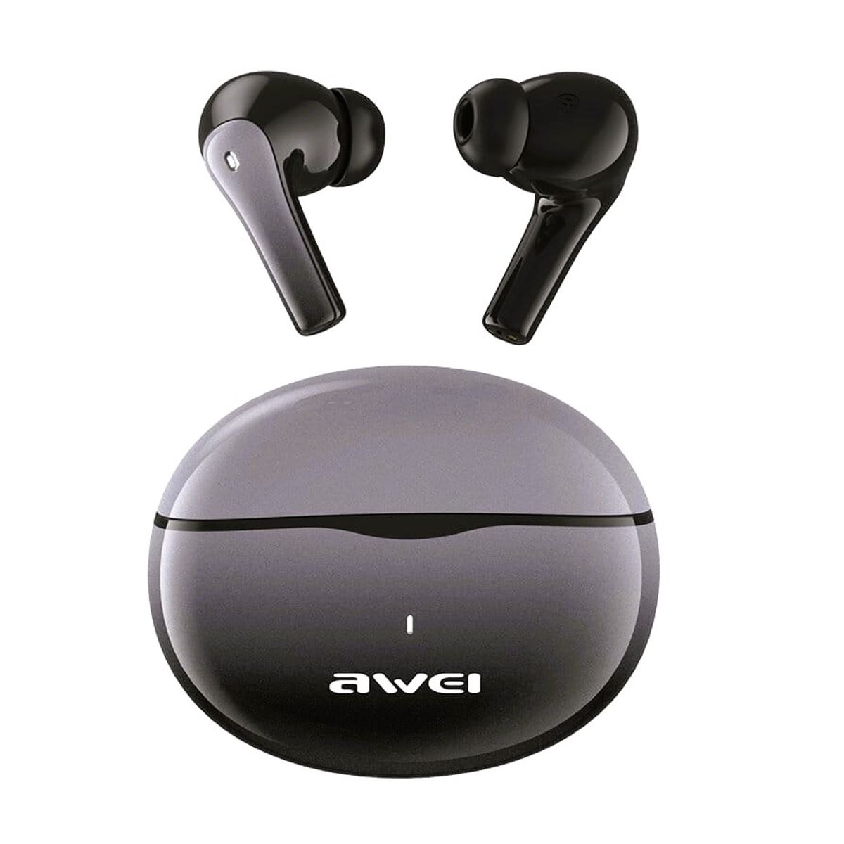 AWEI - Audifonos TWS Inalambricos T62 ENC Negro Cancelación Ruido IPX5