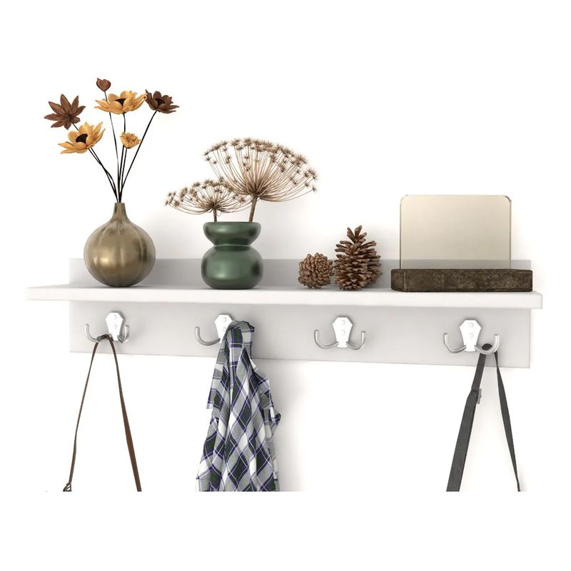 GENERICO - Repisa Perchero Flotantes Para Decoración minimalista