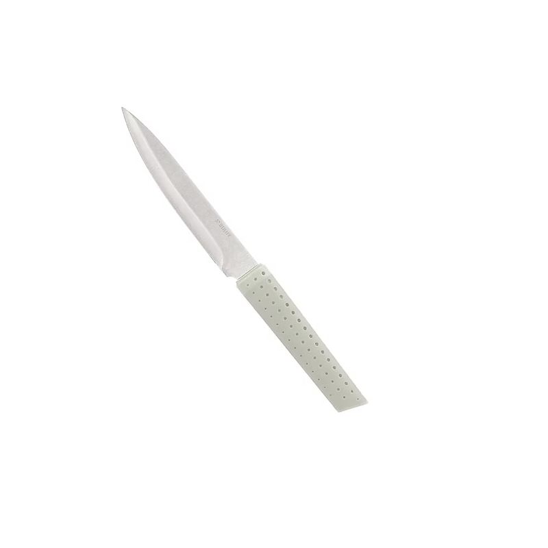 GENERICO - Cuchillo De Cocina De 33cm En Acero Inoxidable Casa Ideas Verde