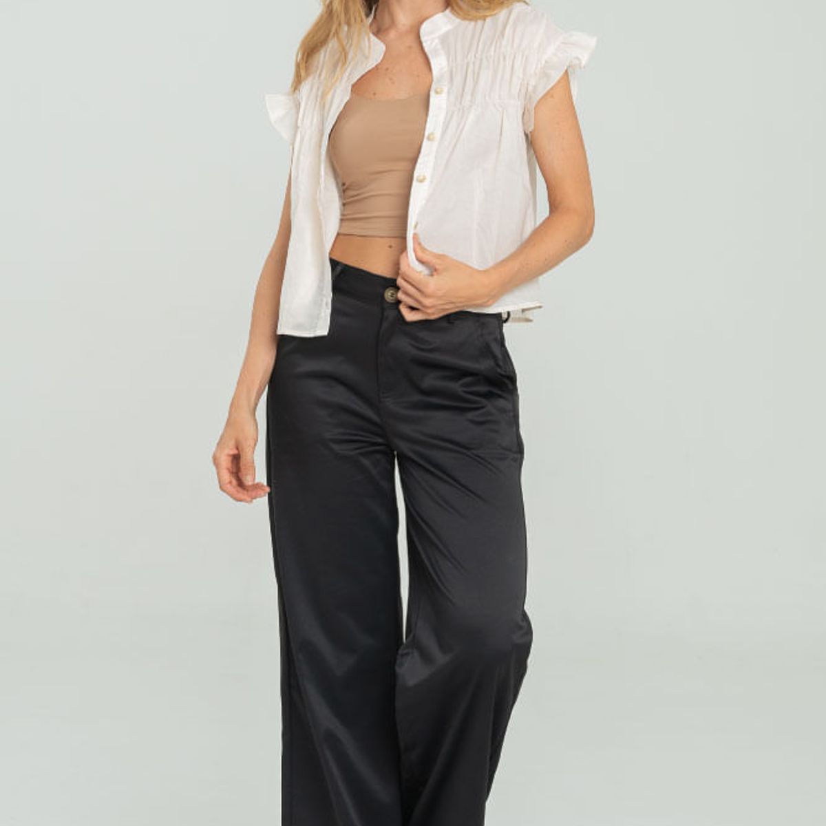 RAGGED - Blusa cotton mare Beige claro Ragged.