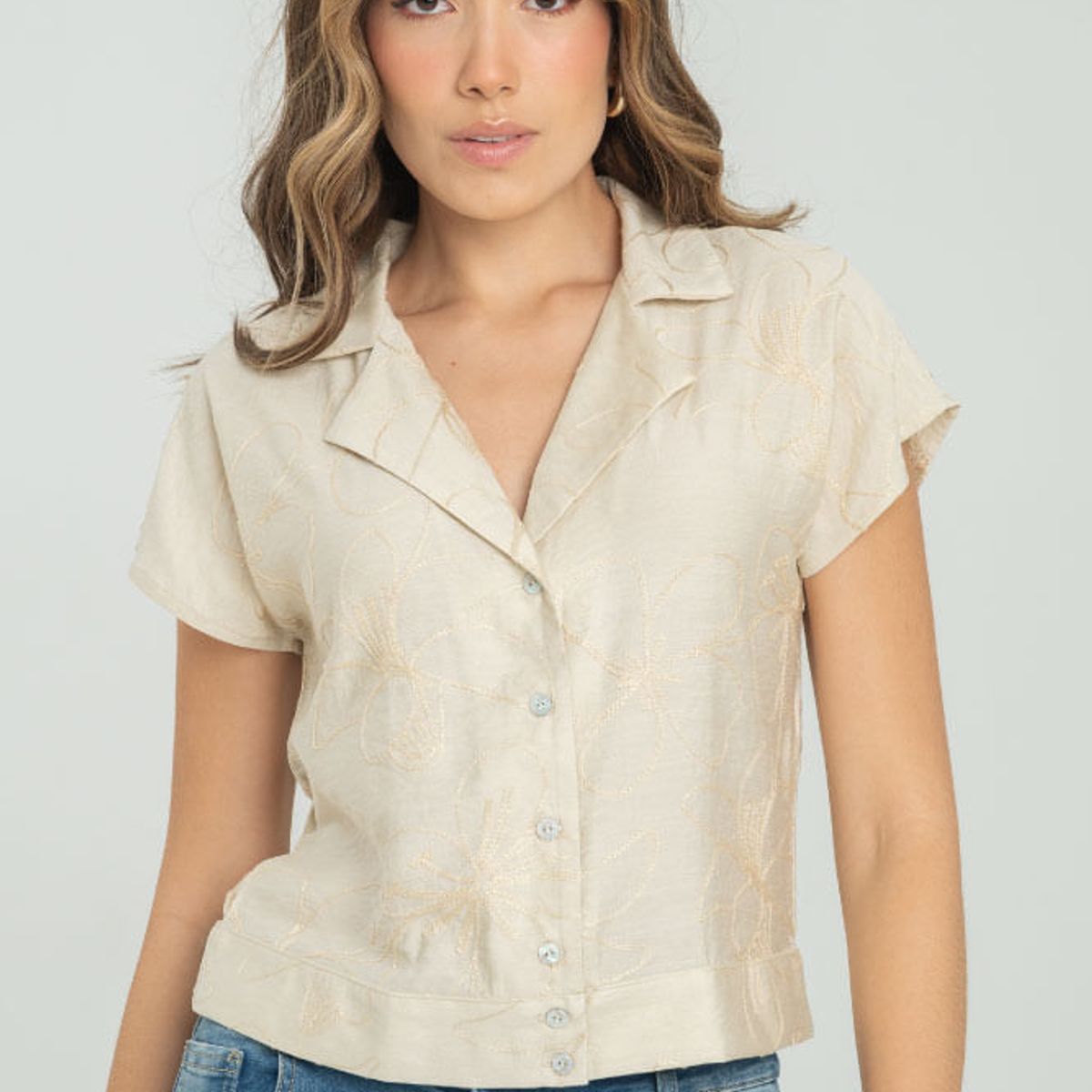 RAGGED - Camisa victory Beige medio Ragged.