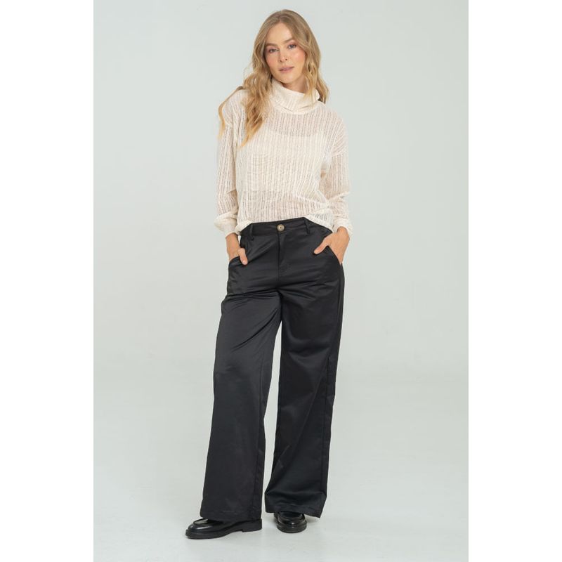 RAGGED - Pantalon antonia Negro Ragged