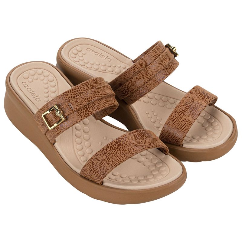 AZALEIA - SANDALIAS BEIGE MUJER AZALEIA SOFISTICADA PLAT FEM 83811-BL881