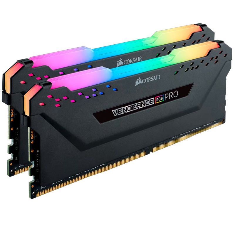 CORSAIR - Kit Memoria Ram Pc Corsair Vengeance 16gb 3600mt 2x8 Rgb Pro