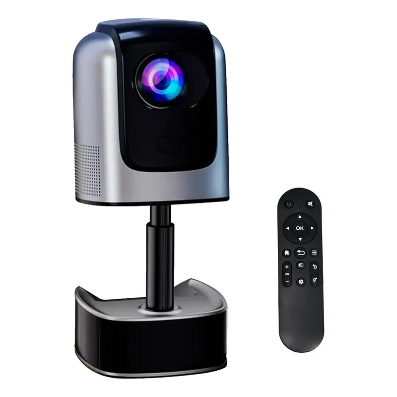 GENERICO - Proyector Wifi 4k Altavoz Altura Ajustable Trípode Portátil