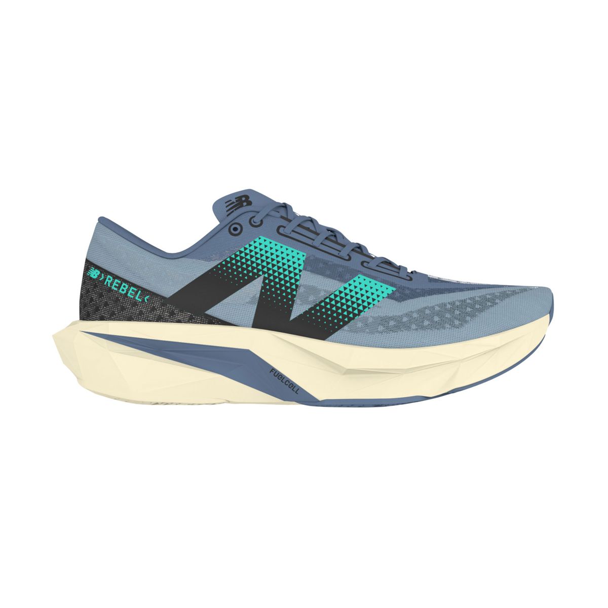 NEW BALANCE - Tenis Deportivos New Balance FuelCell Rebel Gris Para Hombre