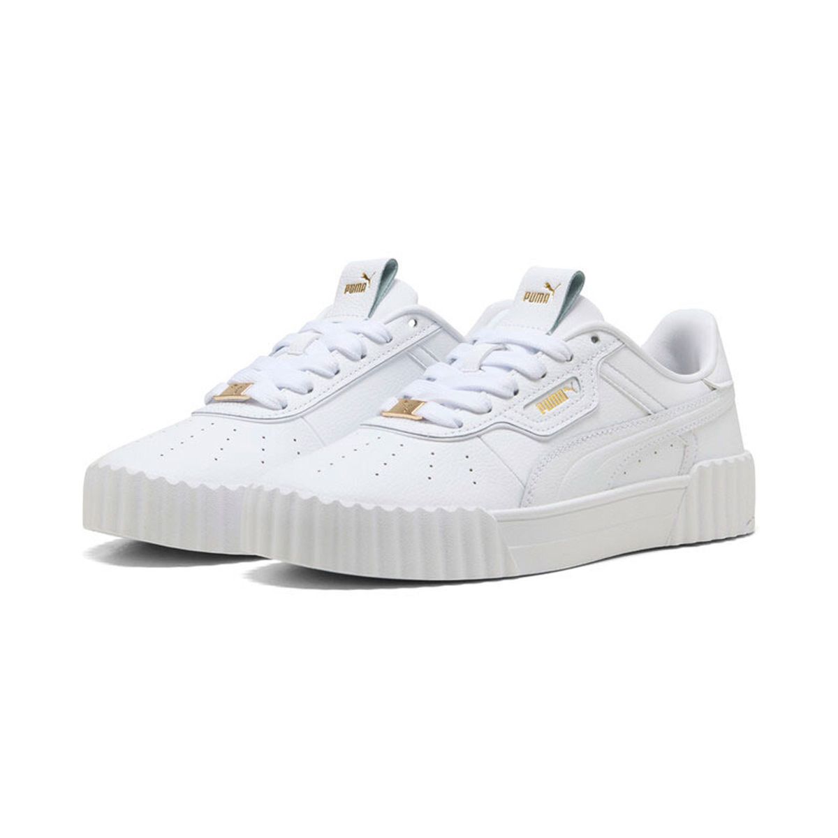 PUMA - Tenis Deportivos Marca Puma Carina 30 Original Blanco Mujer