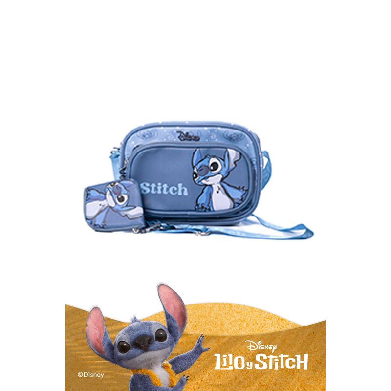 YOI - Bolso con monedero diseño de stitch