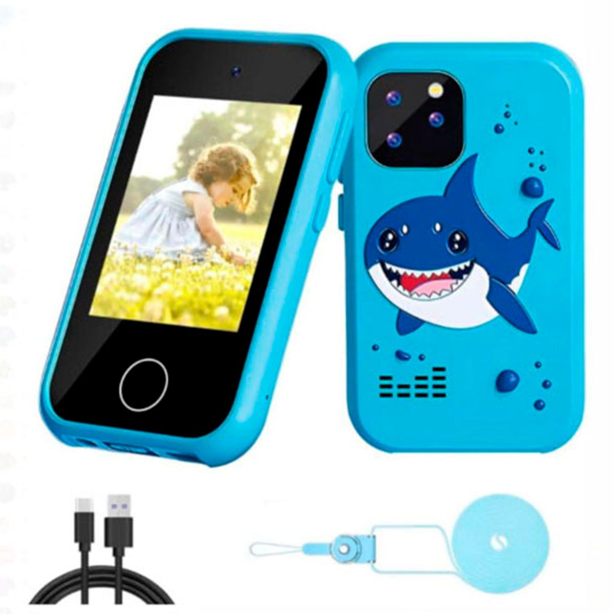 GENERICO - Teléfono Celular De Juguete Dual Cámara Kids