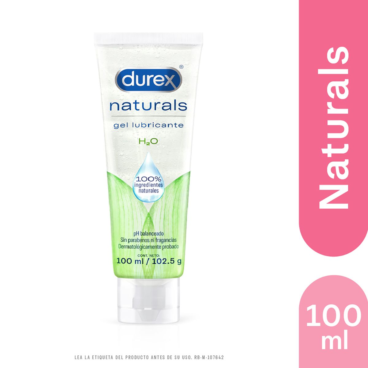 DUREX - Gel Lubricante Durex Naturals 100 ml