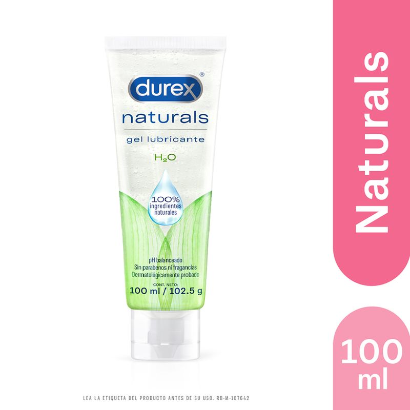 DUREX - Gel Lubricante Durex Naturals 100 ml
