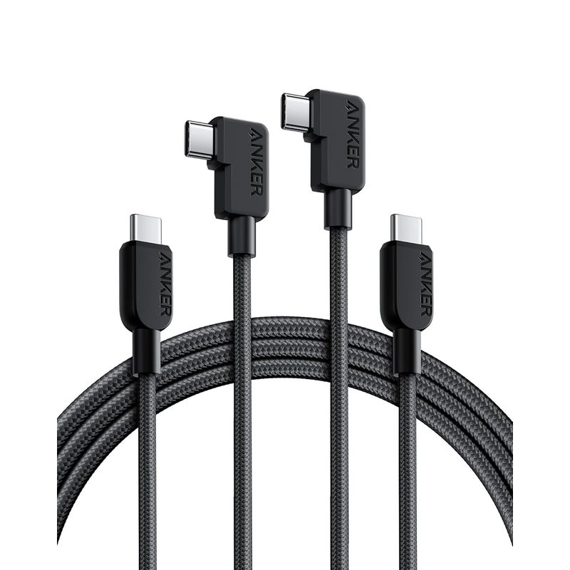 ANKER - Cable USB C a USB C Anker 240W 90° 6FT 2 pack
