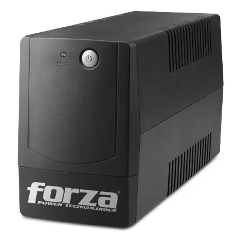 FORZA - UPS Interactiva Forza Bt-1001, 1000va/600w con 8 Tomas Color Negro