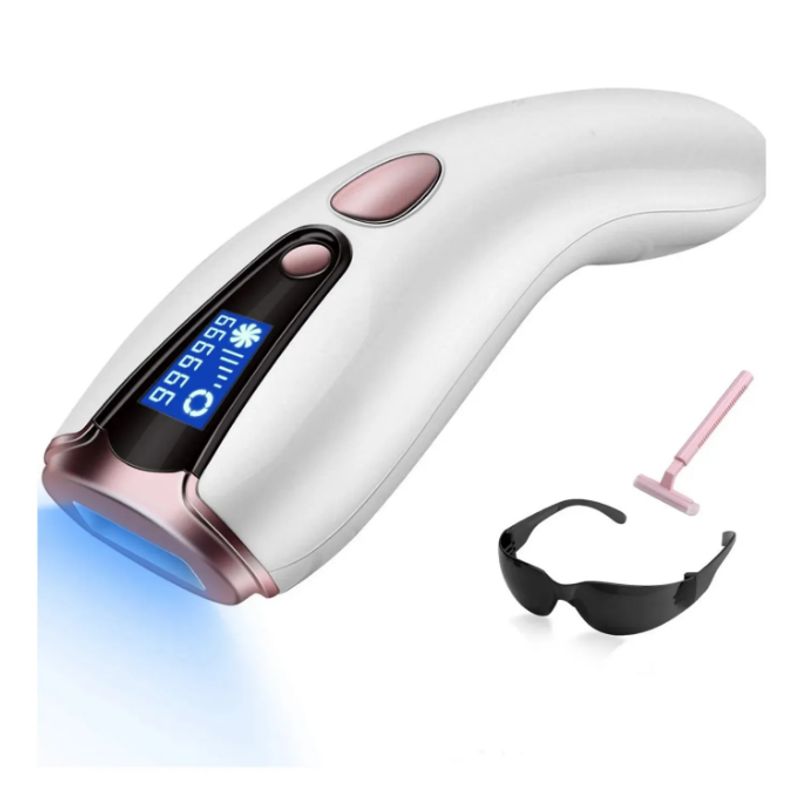 GENERICO - Depiladora Laser Ipl 999.990 Destellos Sin Dolor Blanco