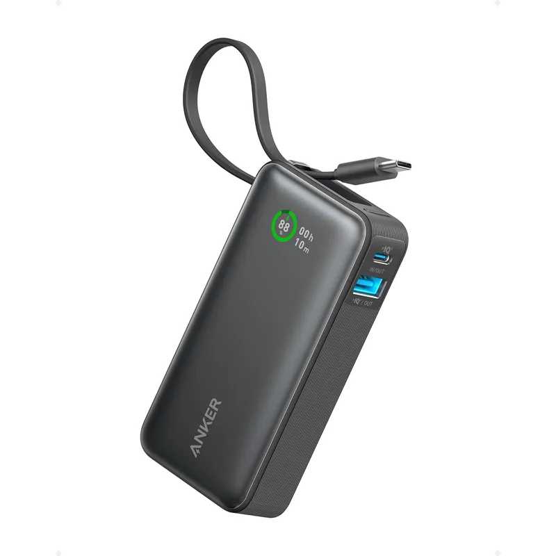 ANKER - Anker Nano Cargador Portátil 10000mAh 30W para iPhone y MacBook