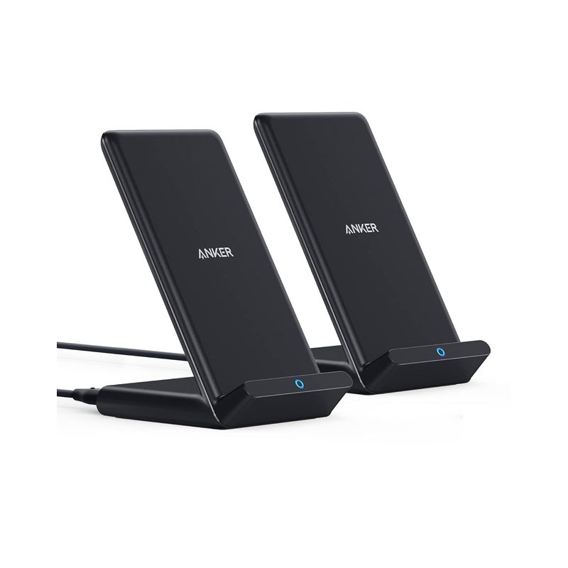 ANKER - Cargador inalámbrico Anker 2 en 1 10W Qi para iPhone 151413 y Galaxy S22S21