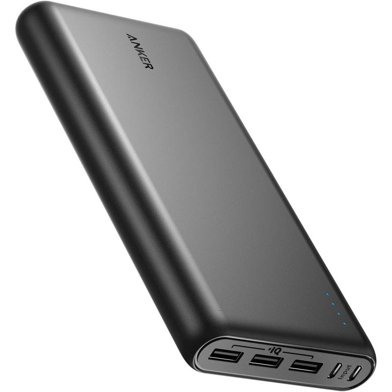 ANKER - Batería externa Anker 26800 mAh 3 USB doble carga