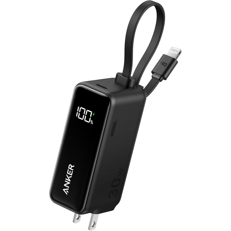 ANKER - Anker Power Bank 3-en-1 5000mAh Cargador portátil con enchufe