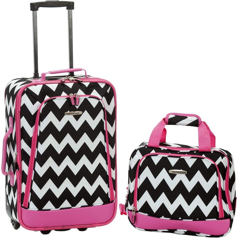 ROCKLAND - Maleta de tela Rockland Softside Expandible 2 piezas 1419