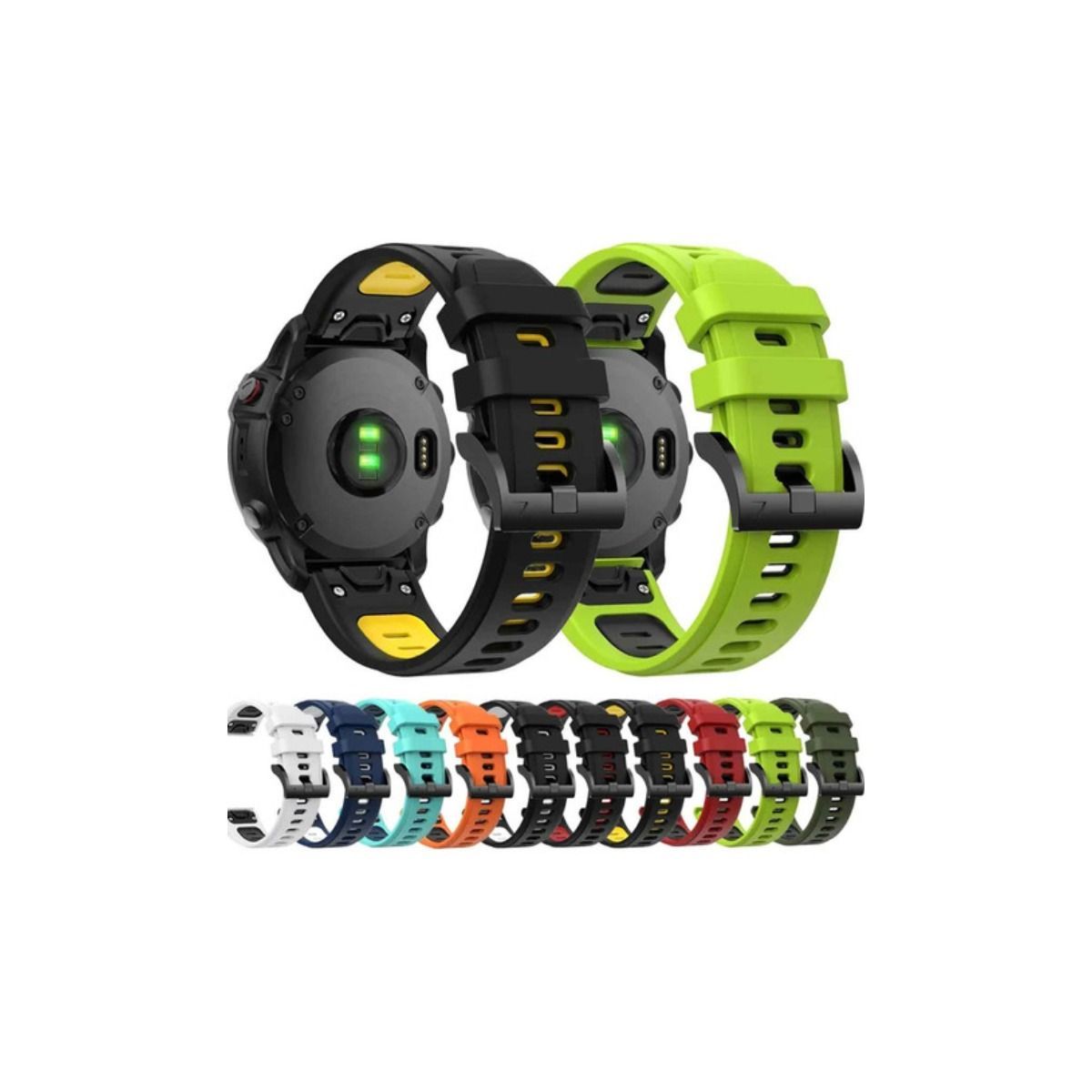 GENERICO - Pulso 26mm Correa Garmin Fenix 5x 6x 7x Easy Fit