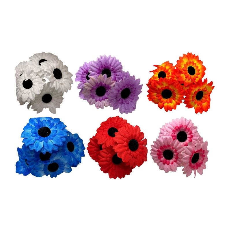 MAZUGI - Gerbera Margarita Ramo Flores Artificiales Decoración Jardín