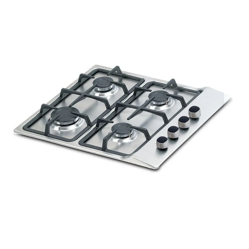 CHALLENGER - Estufa De Empotrar Challenger Acero Inoxidable 4 Puestos De 58.5cm Gas