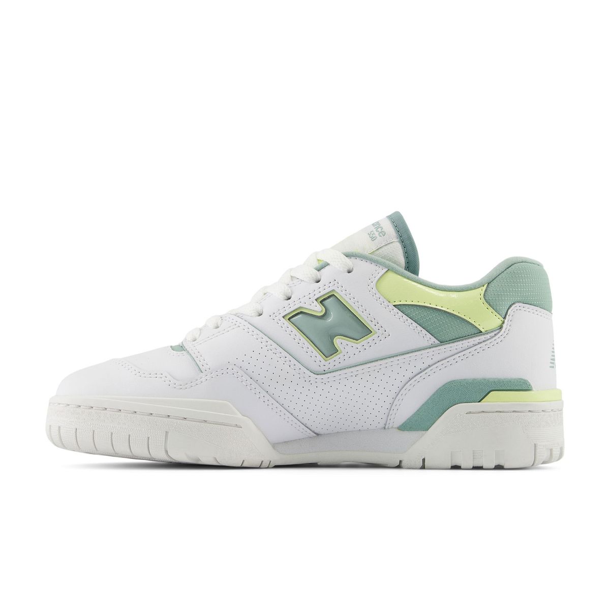 NEW BALANCE - Tenis Deportivos New Balance 550 Blanco/Verde Para Mujer