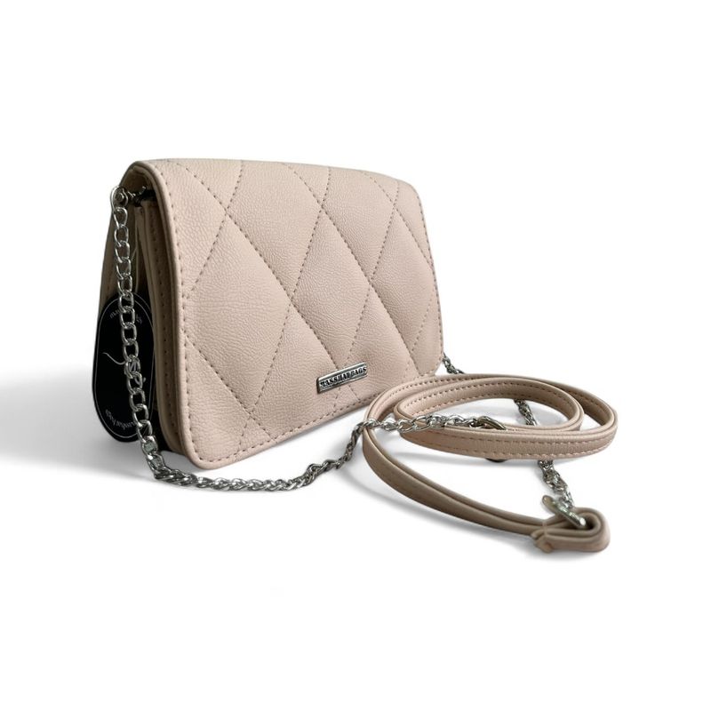 GENERICO - Cartera Sharom Mujer Tipo Crossbody con 3 Bolsillos
