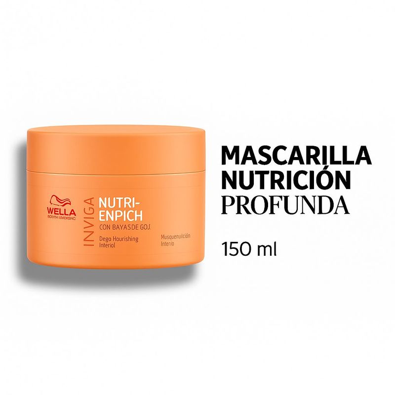 WELLA - Mascarilla Wella Nutri enrich 150 Ml