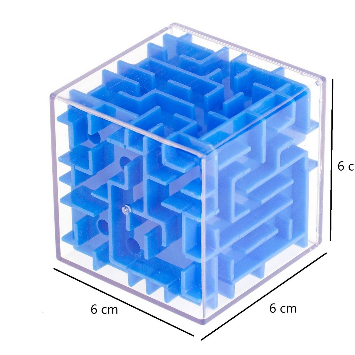 GENERICO - Cubo Laberinto 3d Mágico Juego Didáctico Ingenio 720 Grados