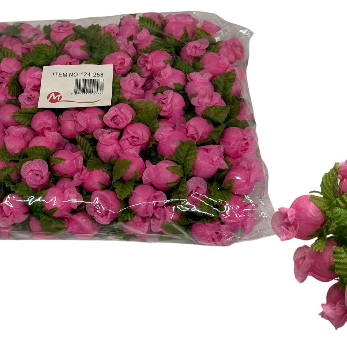 MAZUGI - Mini Ramo Rosas 12x12 Flores Artificiales Pequeña Decoración