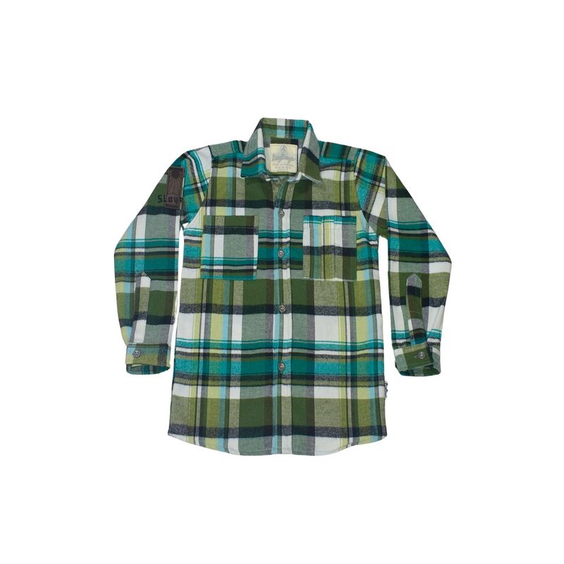 BIGBOYS - Sobrecamisa Leñador Verde Niño