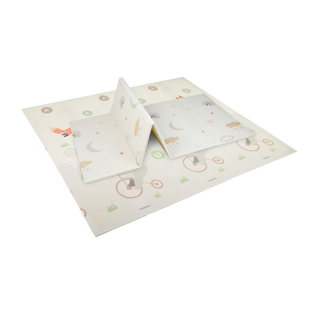 CARESTINO - Alfombra Antigolpes Reversible Plegable 180x200 Paseo