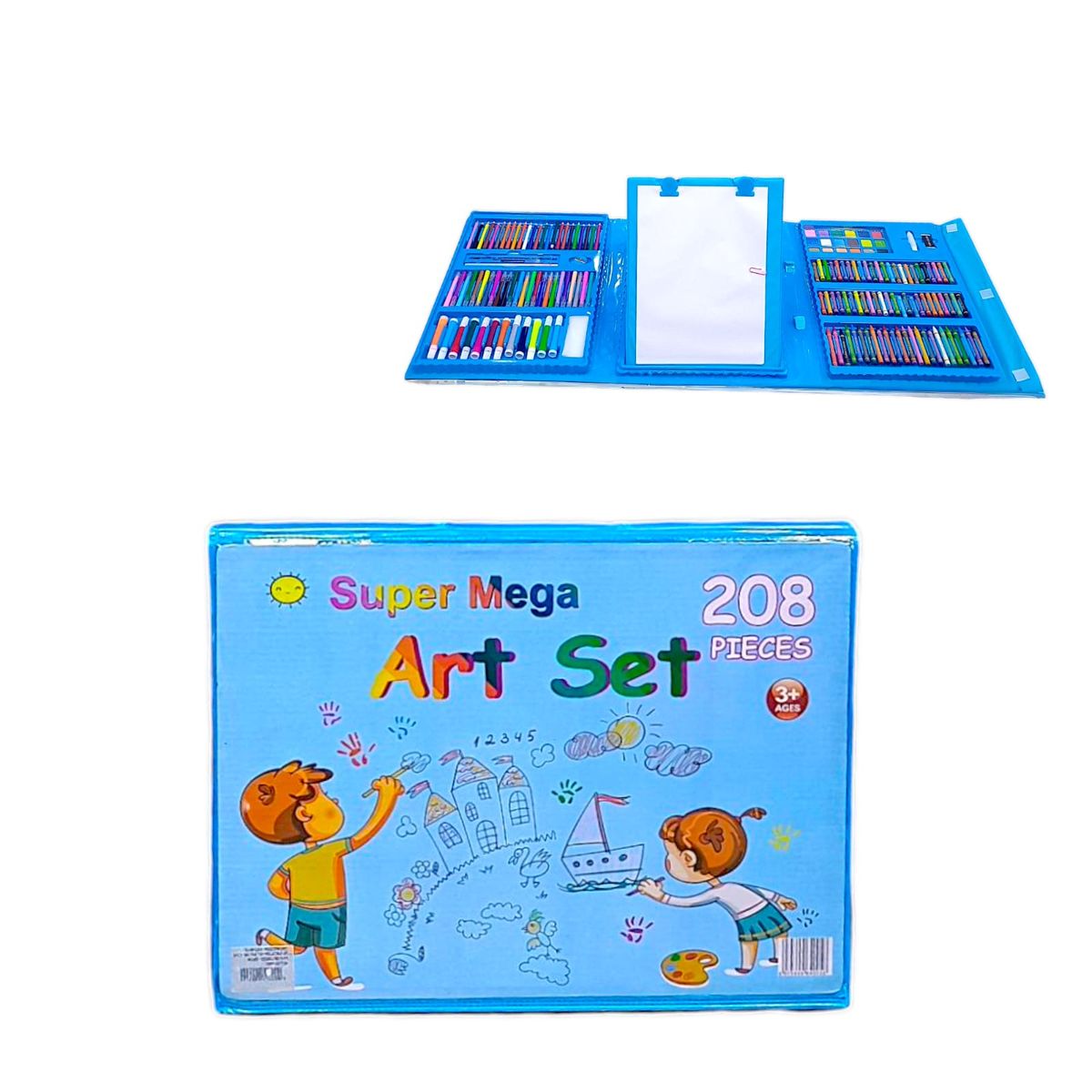 GENERICO - Kit de Arte Infantil de 208 Piezas