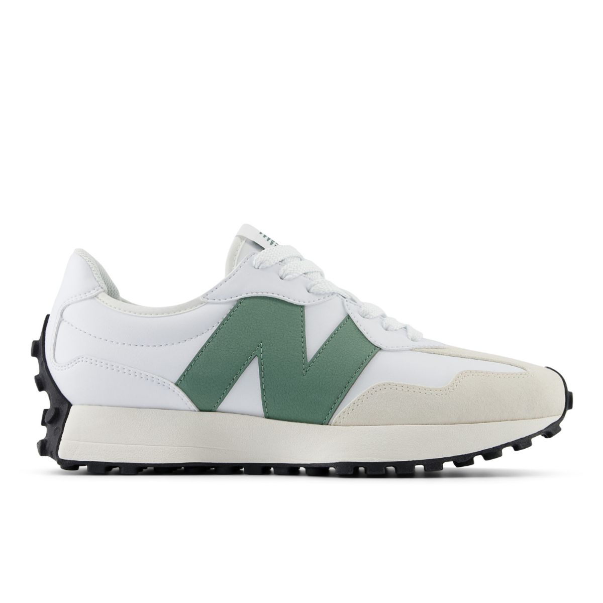 NEW BALANCE - Tenis New Balance 327 Hombre-Blanco/Verde