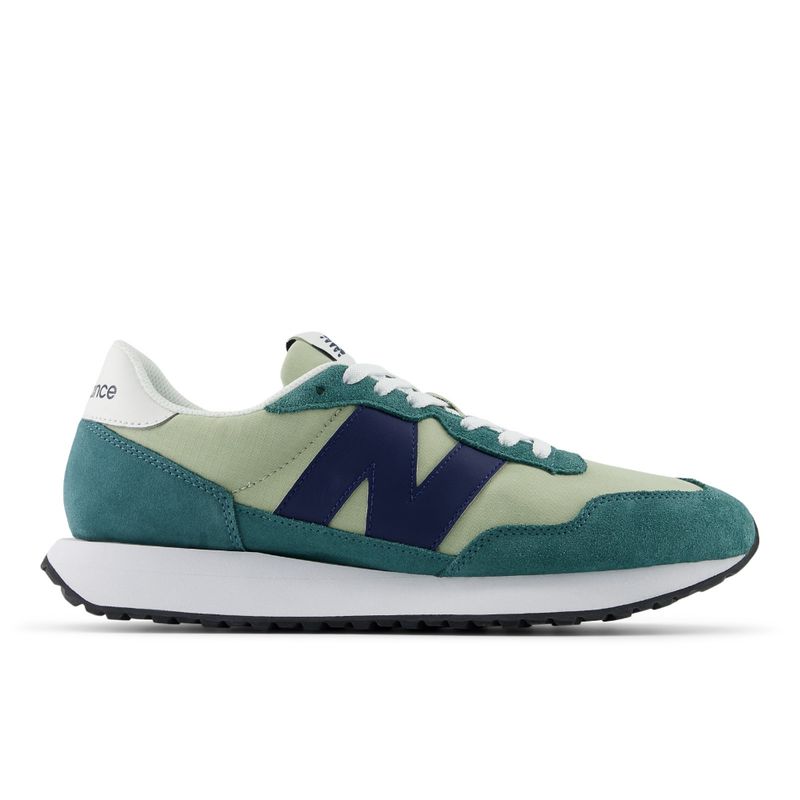 NEW BALANCE - Tenis New Balance 237 Hombre-Verde/Azul