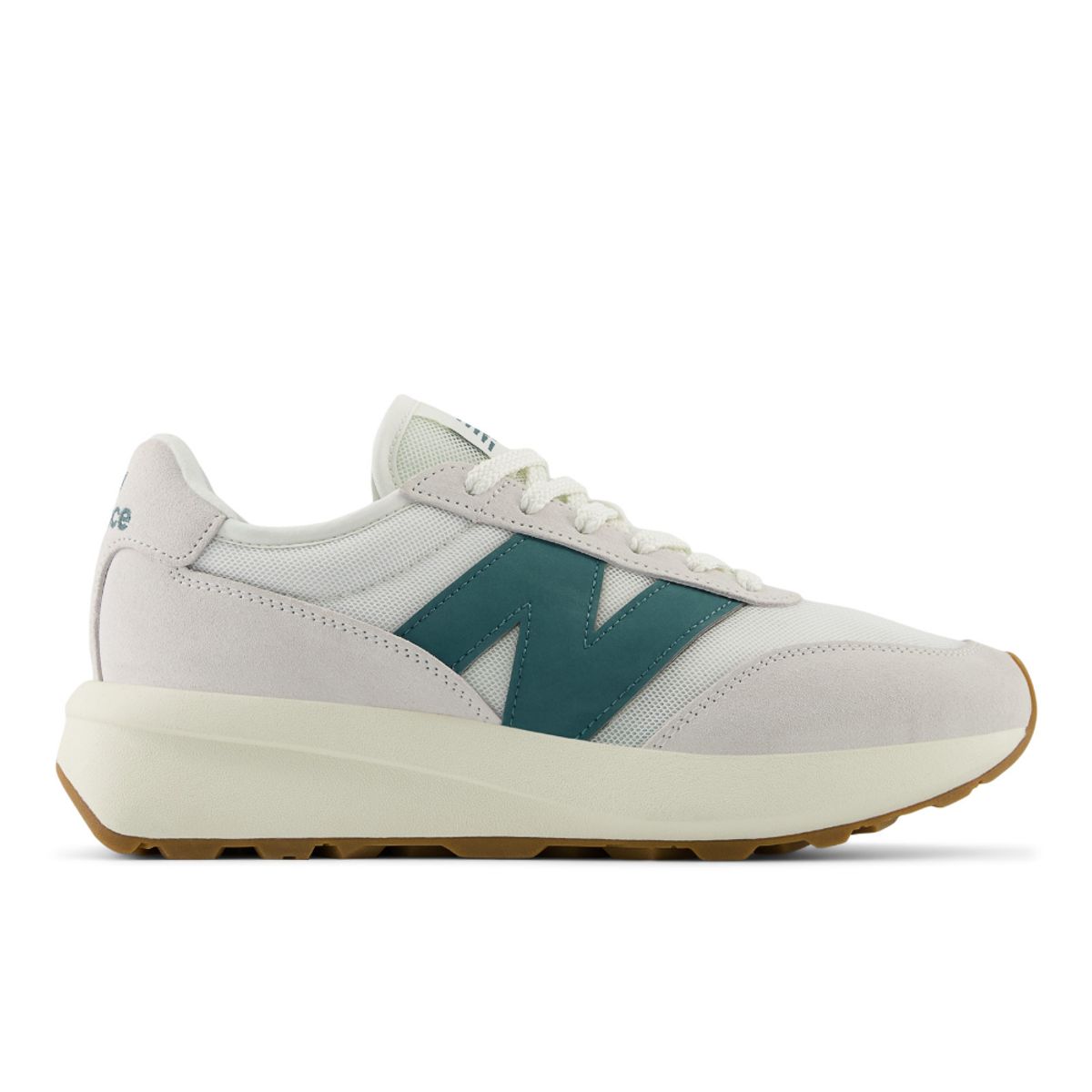 NEW BALANCE - Tenis New Balance 370 Hombre-Gris/Verde